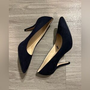 Nine West Navy Blue Heels